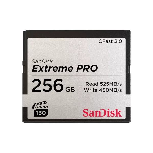 Thẻ nhớ SanDisk Extreme PRO CFast 2.0 - 256GB - SDCFSP-256G-A46D
