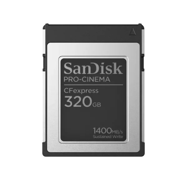 Thẻ nhớ SanDisk PRO-CINEMA CFexpress Type B - 320GB - SDCFEC-320G-GN4NN
