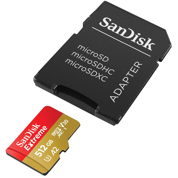 Thẻ nhớ SanDisk Extreme microSDXC 512GB - SDSQXAV-512G-GN6MN - Ảnh 3