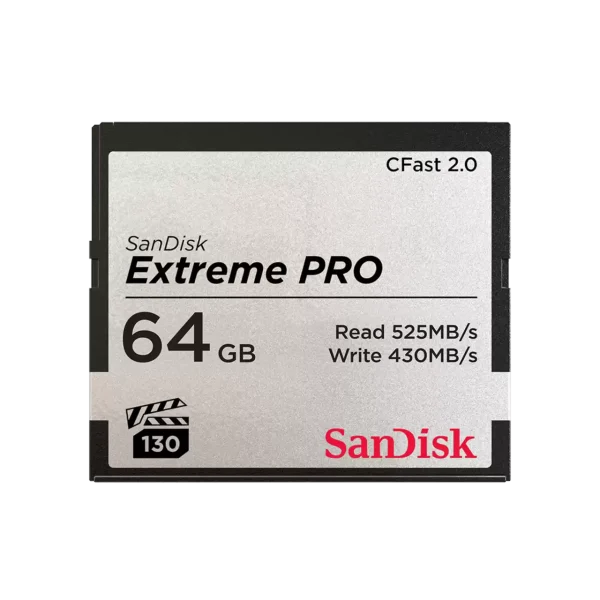 Thẻ nhớ SanDisk Extreme PRO CFast 2.0 - 64GB - SDCFSP-064G-A46D