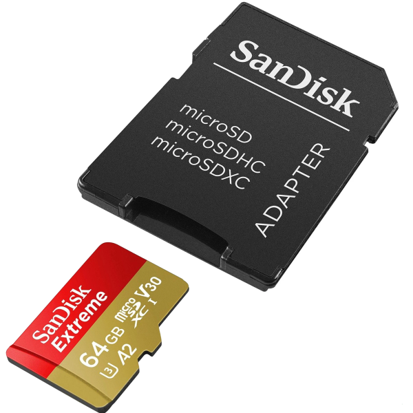 Thẻ nhớ SanDisk Extreme microSDXC 64GB - SDSQXAH-064G-GN6MN - Ảnh 3