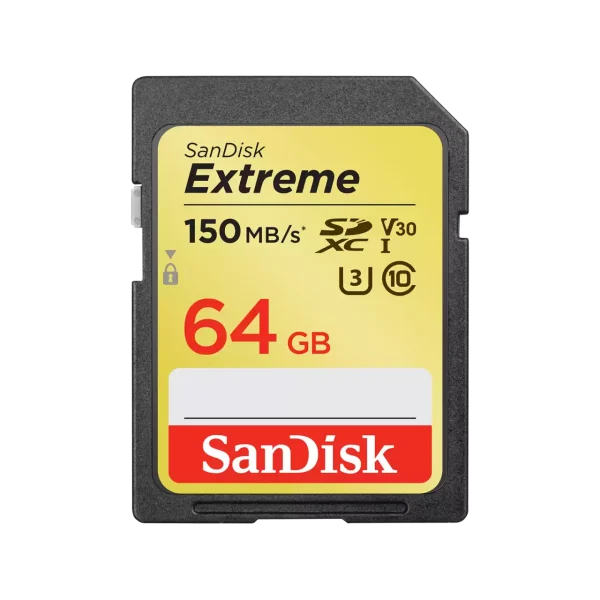 Thẻ nhớ SD SanDisk SDHC Extreme C10 UHS-I - SDSDXV6-064G-GNCIN