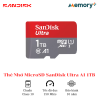 Thẻ Nhớ MicroSD SanDisk Ultra A1 1TB