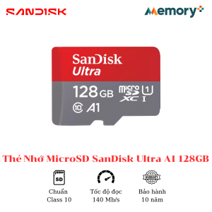 Thẻ Nhớ MicroSD SanDisk Ultra A1 128GB