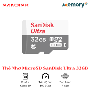 Thẻ Nhớ MicroSD SanDisk Ultra 32GB