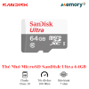 Thẻ Nhớ MicroSD SanDisk Ultra 64GB