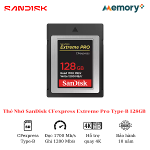 Thẻ Nhớ SanDisk CFexpress Extreme Pro Type-B 128GB