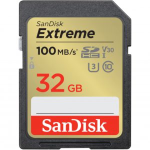Thẻ nhớ SanDisk Extreme SDHC, SDXVT 32GB - SDSDXVT-032G-GNCIN