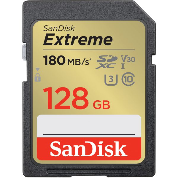 Thẻ nhớ SanDisk Extreme SDXC, SDXVA 128GB - SDSDXVA-128G-GNCIN