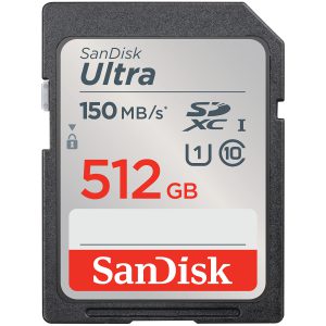 Thẻ nhớ SanDisk Ultra SDXC, SDUNC 512GB- SDSDUNC-512G-GN6IN
