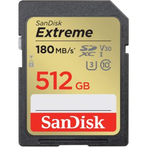 Thẻ nhớ SanDisk Extreme SDXC, SDXVV 512GB - SDSDXVV-512G-GNCIN