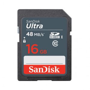 Thẻ nhớ SD SanDisk SDXC Ultra C10 UHS-I 16GB - SDSDUNS-016G-GN3IN