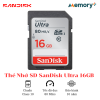 Thẻ Nhớ SD SanDisk Ultra 16GB