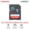 Thẻ Nhớ SD SanDisk Ultra Class 10 16GB