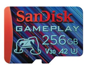 Thẻ nhớ SanDisk GamePlay microSD card for Mobile Gaming, microSDXC, SDSQXAV-256G-GN6XN