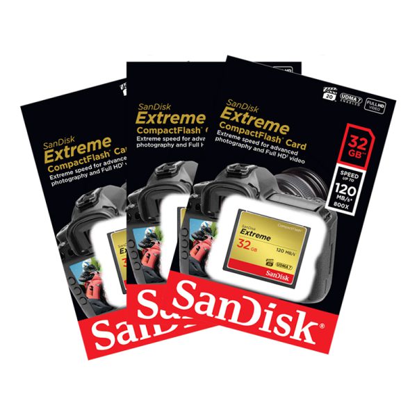 Thẻ nhớ SanDisk CF Extreme 128GB - SDCFXSB-128G-G46 - Ảnh 3