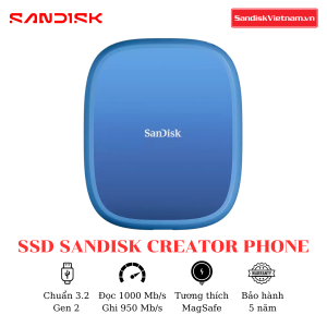 Ổ Cứng SSD SanDisk Creator Phone 2TB
