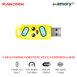 USB SanDisk Fortnite Peely Edition 3.2 64GB