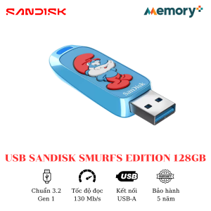 USB SanDisk Smurfs Edition 3.2 128GB