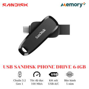 USB SanDisk Phone Drive For Android 64GB