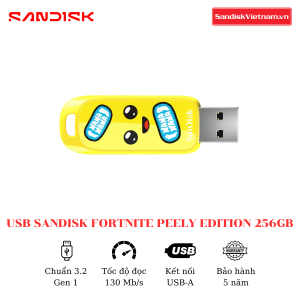 USB SanDisk Fortnite Peely Edition 3.2 256GB