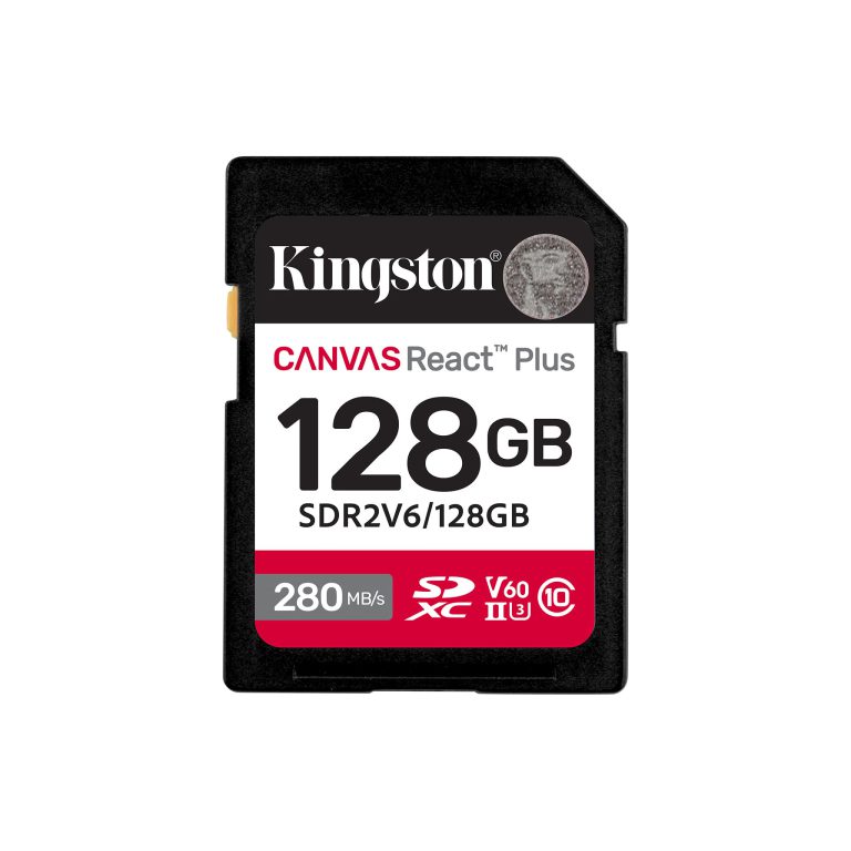 Thẻ nhớ Kingston SD Canvas React Plus V60 128GB – SDR2V6/128GB