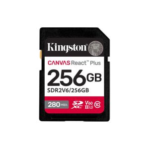 Thẻ nhớ Kingston SD Canvas React Plus V60 256GB – SDR2V6/256GB