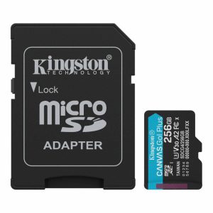 Thẻ nhớ Kingston MicroSD Canvas Go Plus 256GB Kèm Adapter