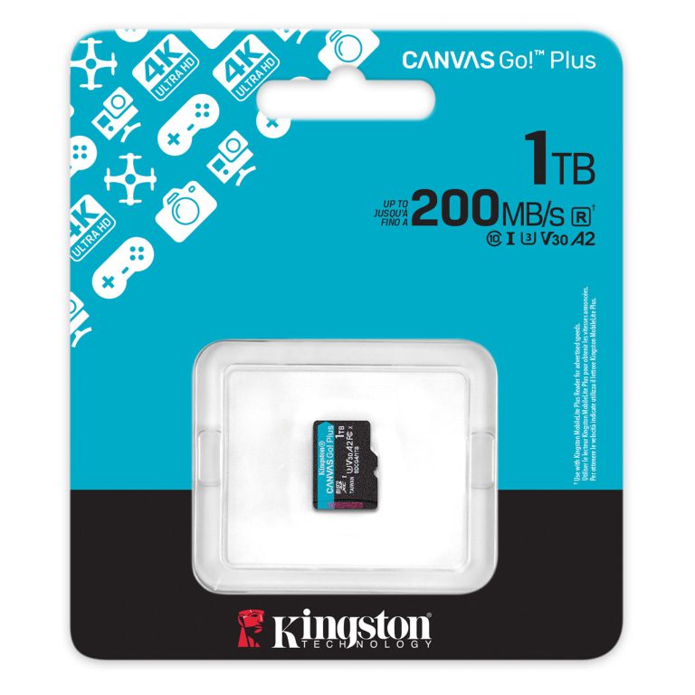 Thẻ nhớ Kingston MicroSD Canvas Go Plus 1TB - Ảnh 3