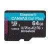 Thẻ nhớ Kingston MicroSD Canvas Go Plus 64GB