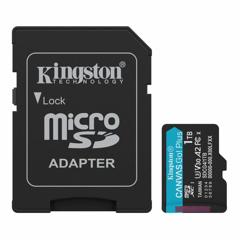 Thẻ nhớ Kingston MicroSD Canvas Go Plus 1TB Kèm Adapter