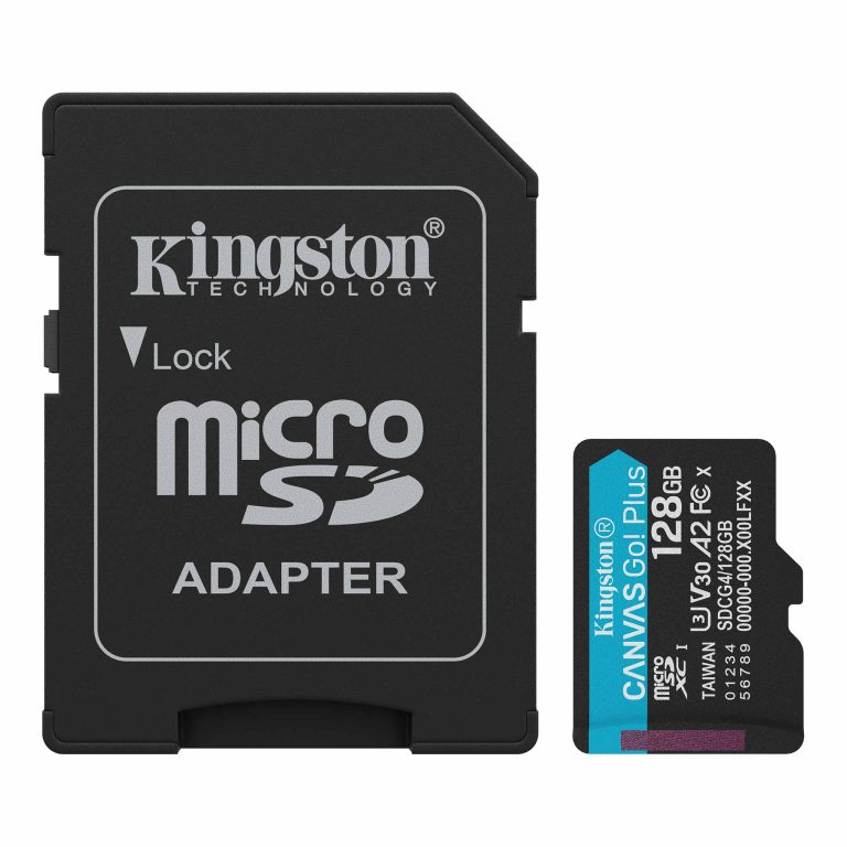 Thẻ nhớ Kingston MicroSD Canvas Go Plus 128GB Kèm Adapter