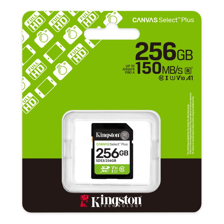 Thẻ nhớ Kingston SD Canvas Select Plus 256GB – SDS3/256GB - Ảnh 3