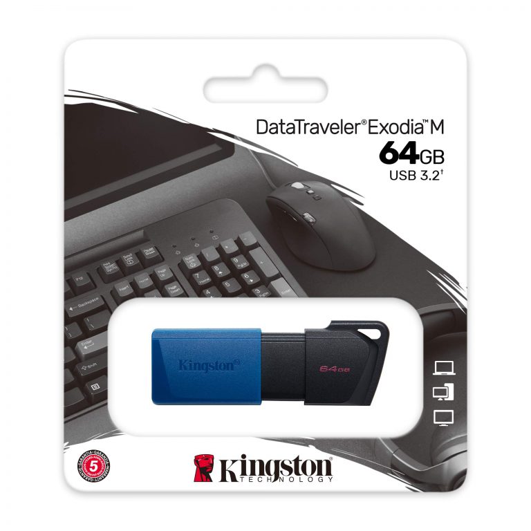 USB Kingston DataTraveler Exodia M 64GB – DTXM/64GB - Ảnh 3