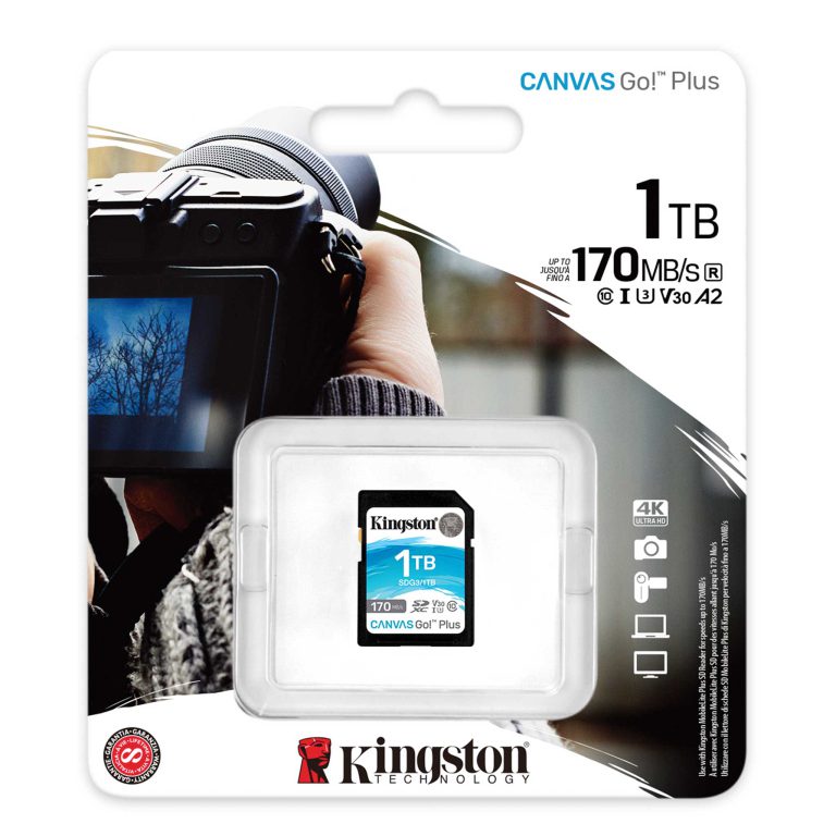 Thẻ nhớ Kingston SD Canvas Go Plus 1TB – SDG3/1TB - Ảnh 3
