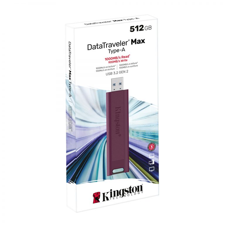 USB Kingston DataTraveler Max 512GB Type-A – DTMAXA/512GB - Ảnh 3