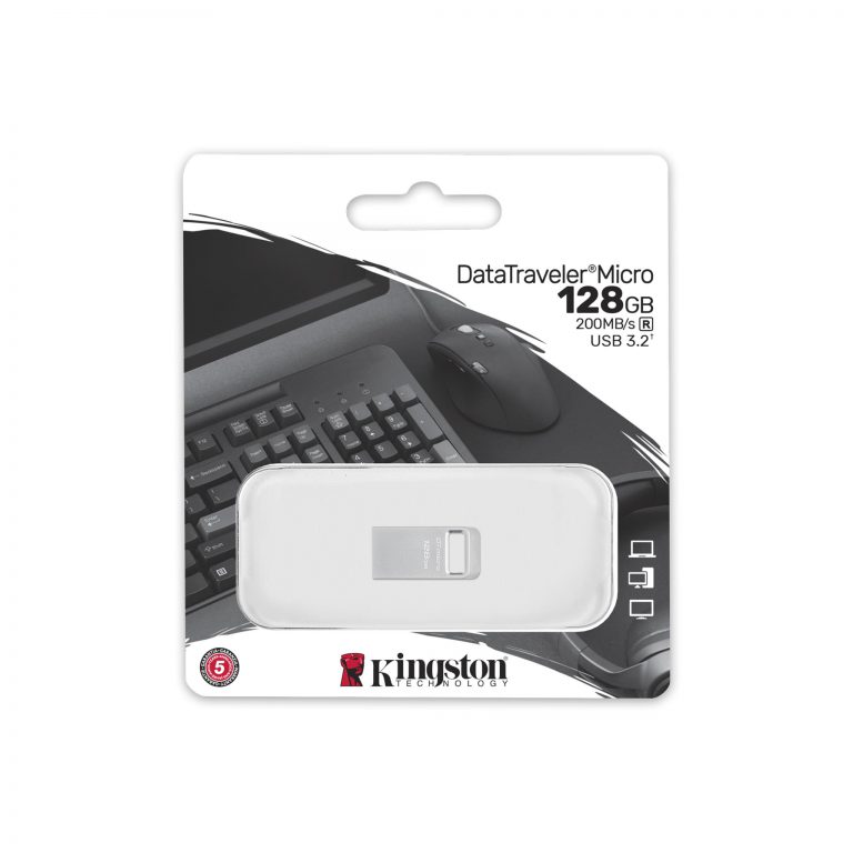 USB Kingston DataTraveler Micro 128GB – DTMC3G2/128GB - Ảnh 3