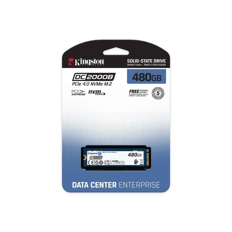 SSD Kingston DC2000B PCIe 4.0 NVMe M.2 480GB – SEDC2000BM8/480G - Ảnh 5