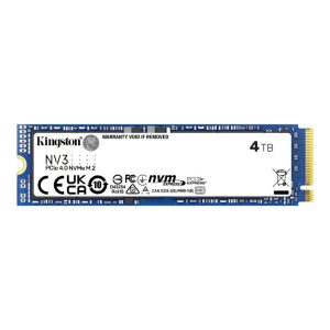 SSD Kingston NV3 4TB M.2 PCIe NVMe Gen4 – SNV3S/4000G