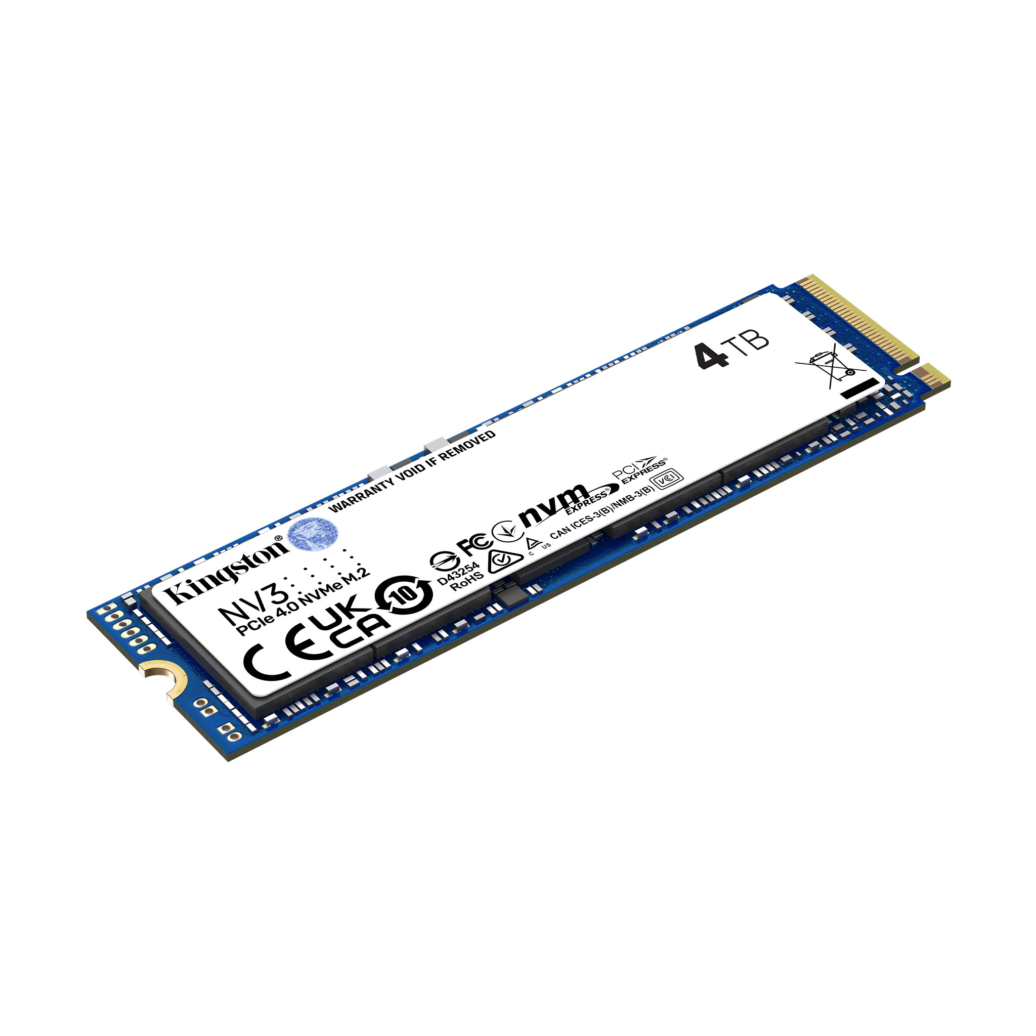 SSD Kingston NV3 4TB M.2 PCIe NVMe Gen4 – SNV3S/4000G - Ảnh 2