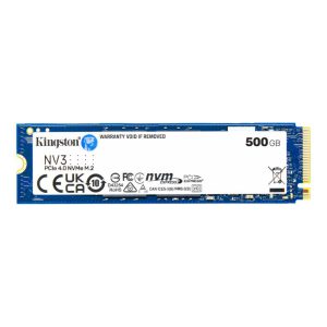 SSD Kingston NV3 500GB M.2 PCIe NVMe Gen4 – SNV3S/500G