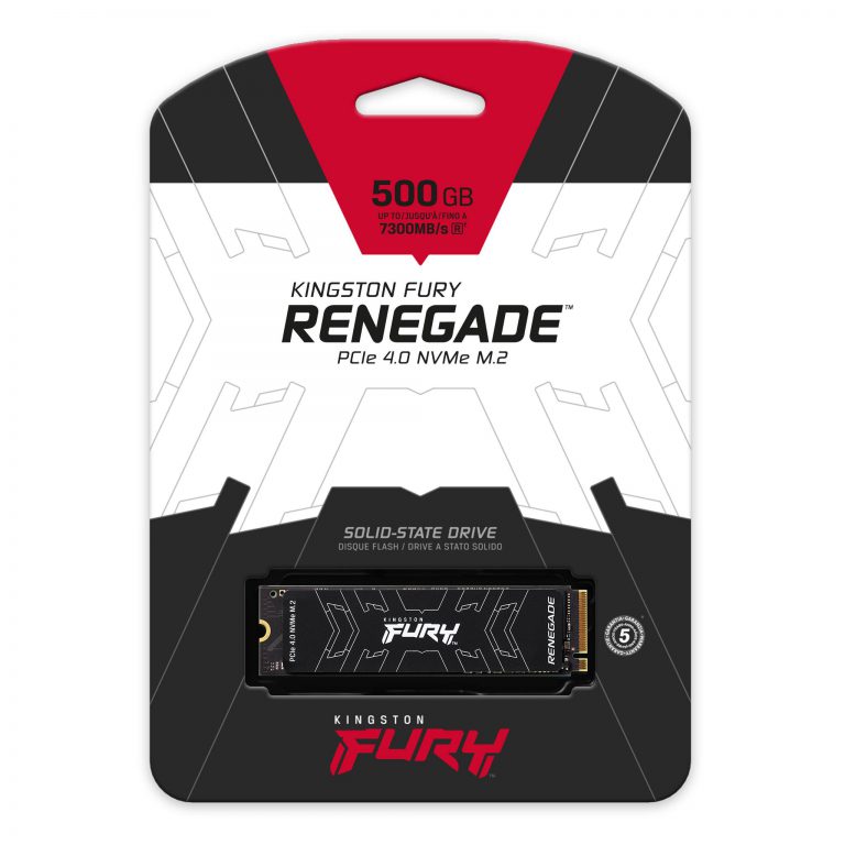 SSD Kingston FURY Renegade 500GB PCIe NVMe M.2 – SFYRS/500G - Ảnh 3