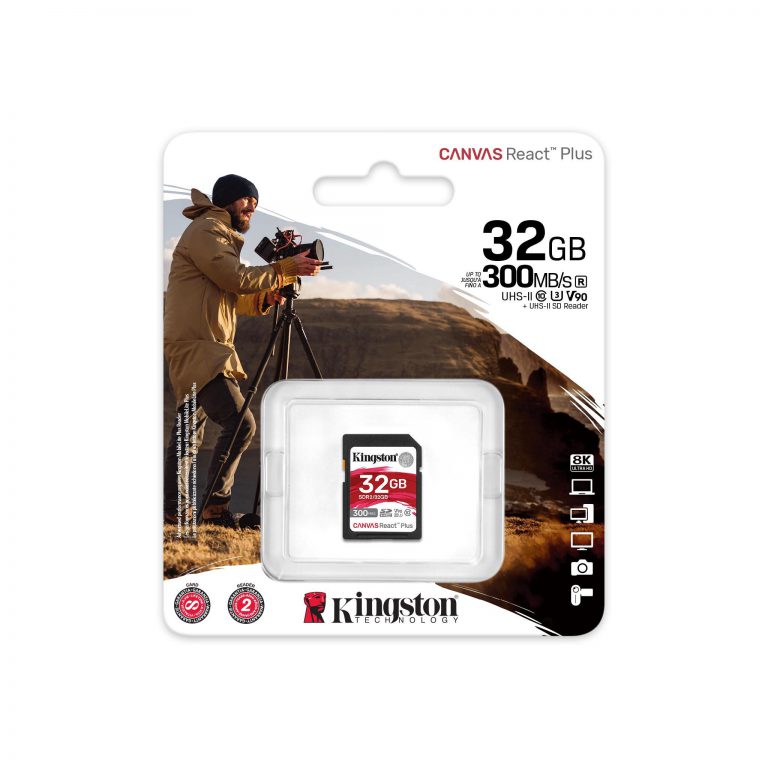 Thẻ nhớ Kingston SD Canvas React Plus 32GB – SDR2/32GB - Ảnh 3