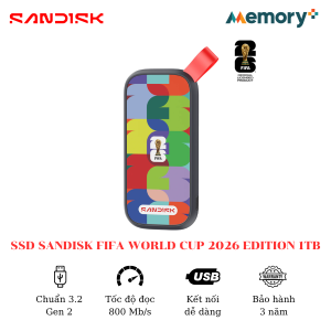 SSD SanDisk Portable FIFA World Cup 2026 Edition 1TB