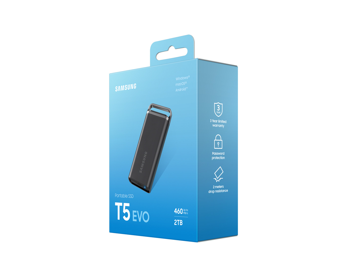 Ổ Cứng Di Động SSD Samsung T5 EVO 2TB - Ảnh 7