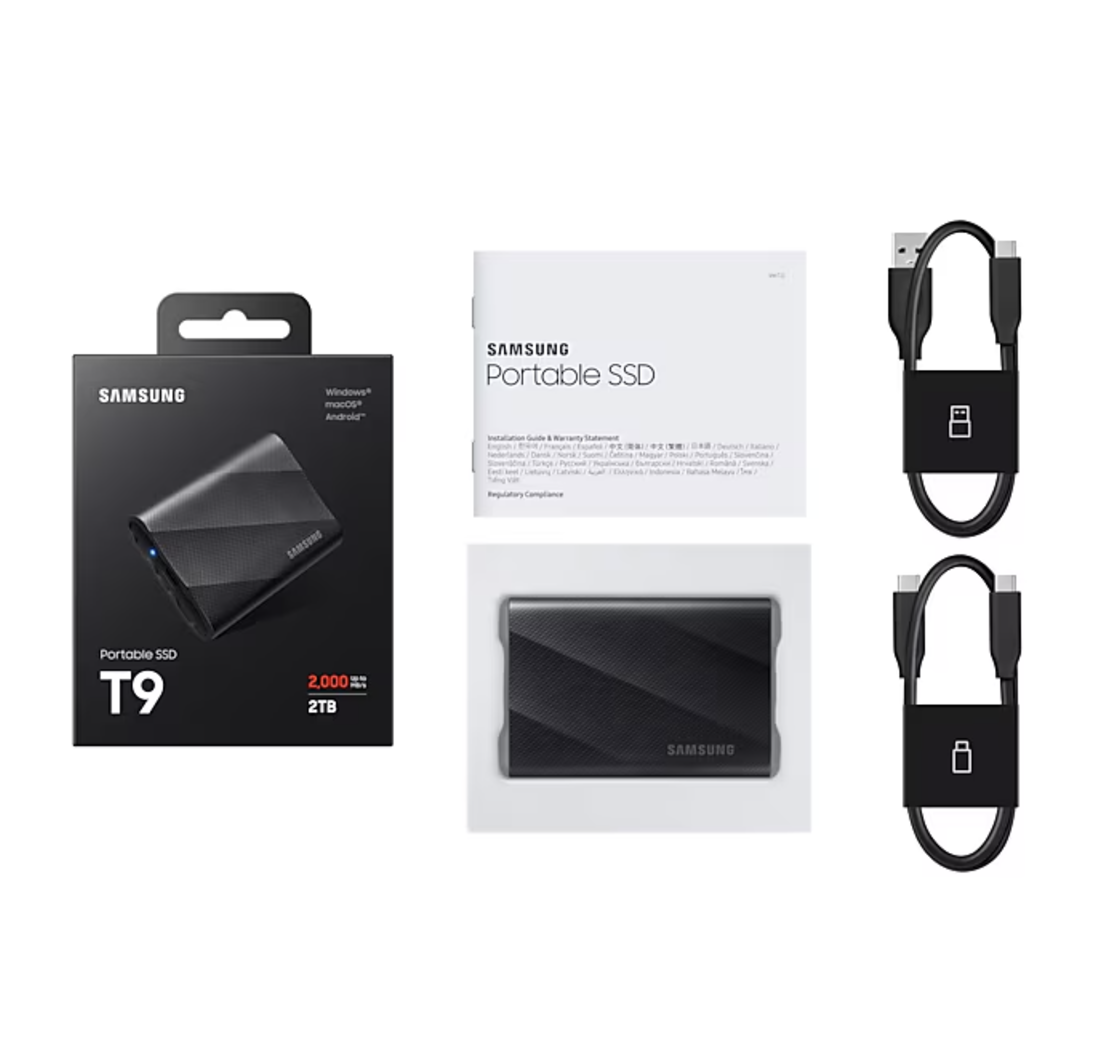 Ổ Cứng Di Động SSD Samsung T9 2TB - Ảnh 8