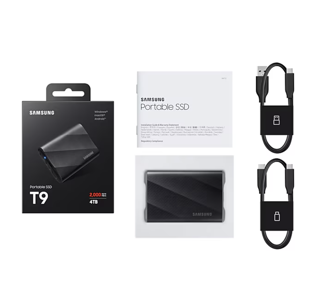 Ổ Cứng Di Động SSD Samsung T9 4TB - Ảnh 8