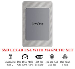 Ổ Cứng Di Động Lexar ES4 Portable With Magnetic Set 2TB